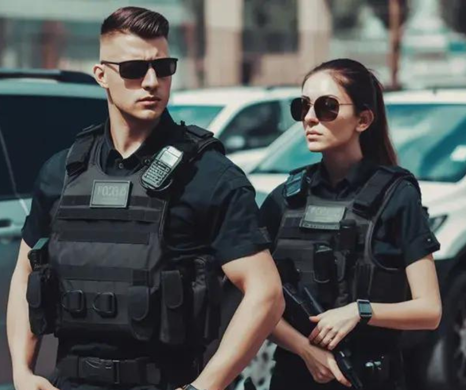 Follow us on Facebook Facebook Post in Blue and White Simple Style